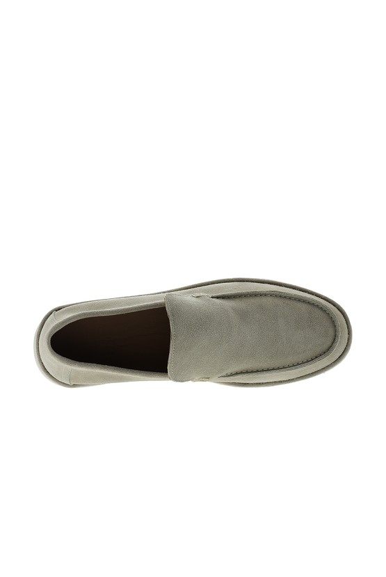 Erkek Giyim - Süet Casual Loafer Deri Ayakkabı