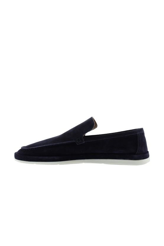 Erkek Giyim - Süet Casual Loafer Deri Ayakkabı