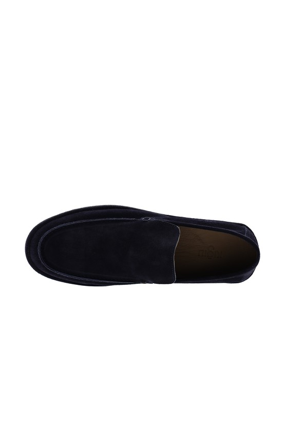 Erkek Giyim - Süet Casual Loafer Deri Ayakkabı