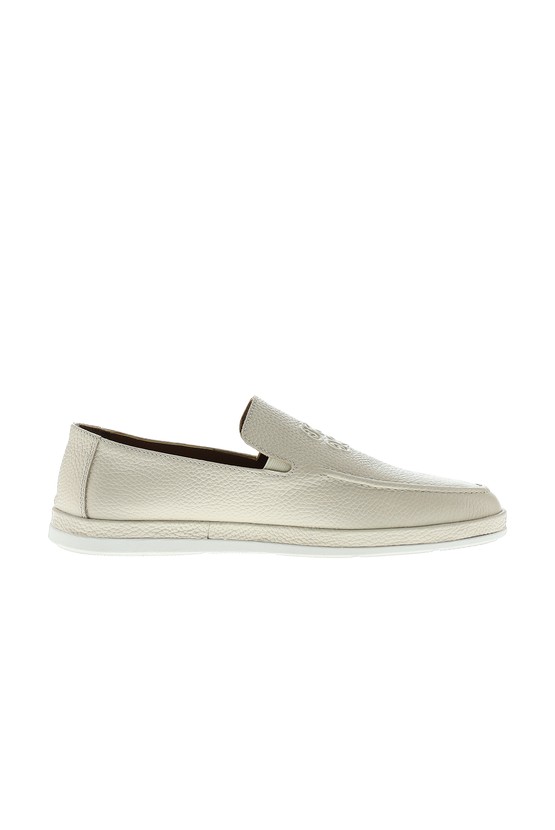 Erkek Giyim - Casual Loafer Deri Ayakkabı