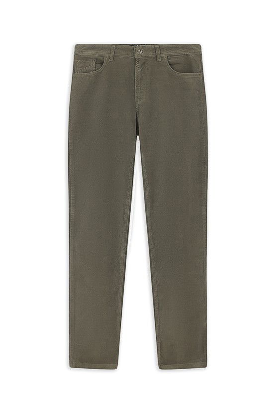 Erkek Giyim - Slim Fit Dar Kesim Kanvas / Chino Pantolon