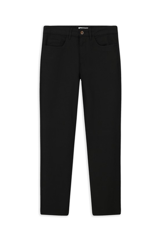 Erkek Giyim - Slim Fit Dar Kesim Desenli Likralı Kanvas / Chino Pantolon