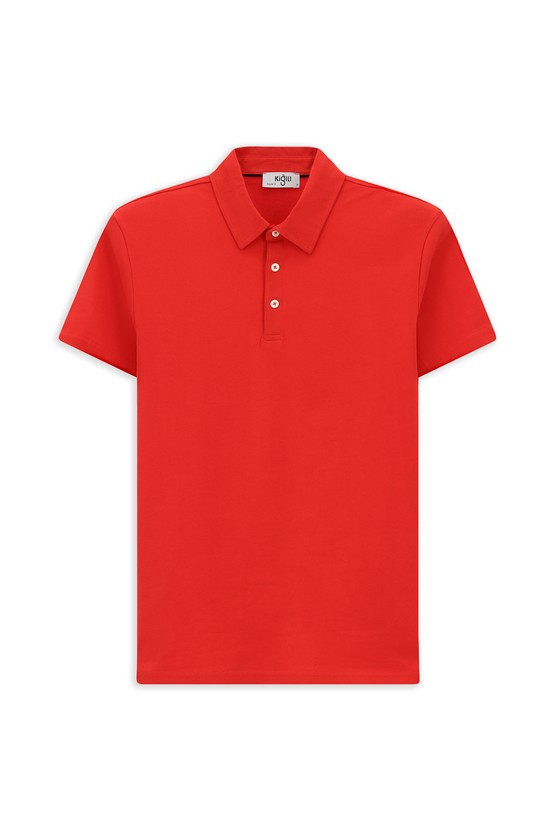 Erkek Giyim - Regular Fit Pamuk Polo Yaka Tişört