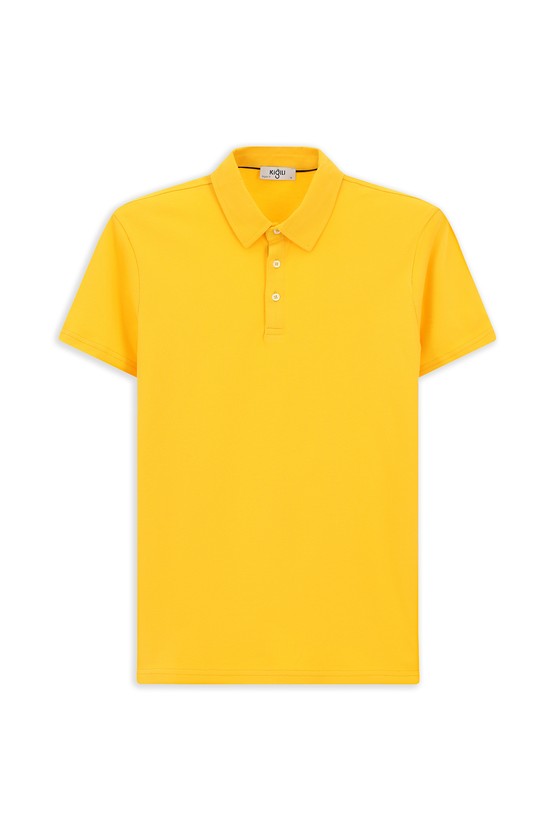 Erkek Giyim - Regular Fit Pamuk Polo Yaka Tişört