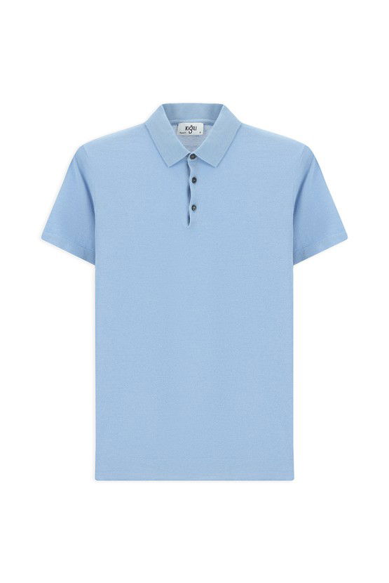Erkek Giyim - Regular Fit Pamuklu Polo Yaka Tişört