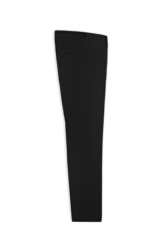 Erkek Giyim - Slim Fit Dar Kesim Yünlü Klasik Kumaş Pantolon