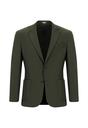  KOYU YEŞİL  Techno-Line Super Slim Fit Ekstra Dar Kesim Spor Ceket