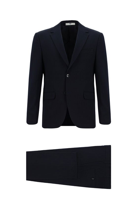 Erkek Giyim - Slim Fit Dar Kesim Klasik Takım Elbise