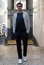  SİYAH  Regular Fit Likralı Kanvas / Chino Pantolon