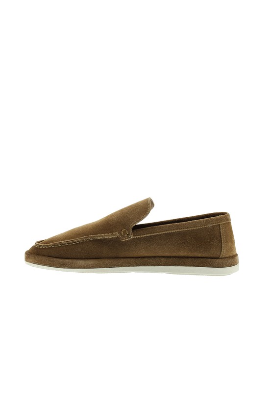 Erkek Giyim - Süet Casual Loafer Deri Ayakkabı