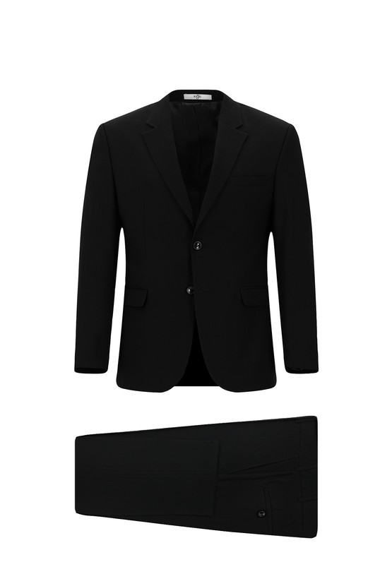 Erkek Giyim - Slim Fit Dar Kesim Klasik Takım Elbise