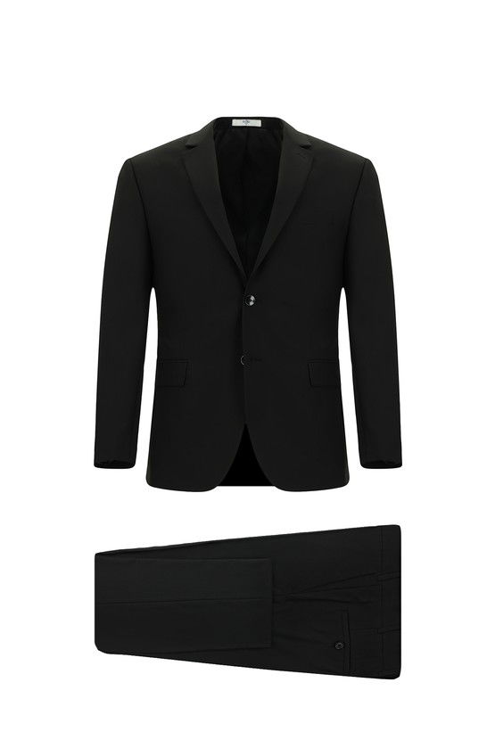 Erkek Giyim - Super Slim Fit Ekstra Dar Kesim Klasik Takım Elbise