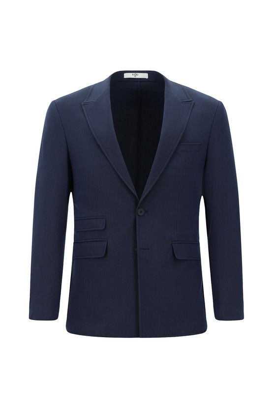 Erkek Giyim - Super Slim Fit Ekstra Dar Kesim Çizgili Takım Elbise