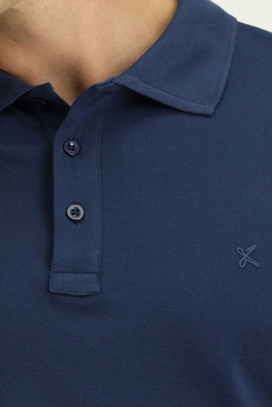 Erkek Giyim - Slim Fit Dar Kesim Pamuk Polo Yaka Tişört