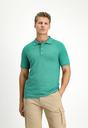  MERCAN YEŞİLİ  Slim Fit Dar Kesim Pamuk Polo Yaka Tişört