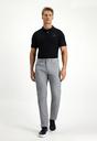  ORTA GRİ  Relax Fit Rahat Kesim Likralı Kanvas / Chino Pantolon