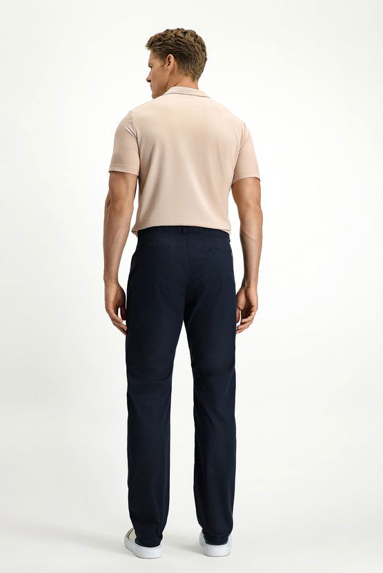 Erkek Giyim - Relax Fit Rahat Kesim Likralı Kanvas / Chino Pantolon