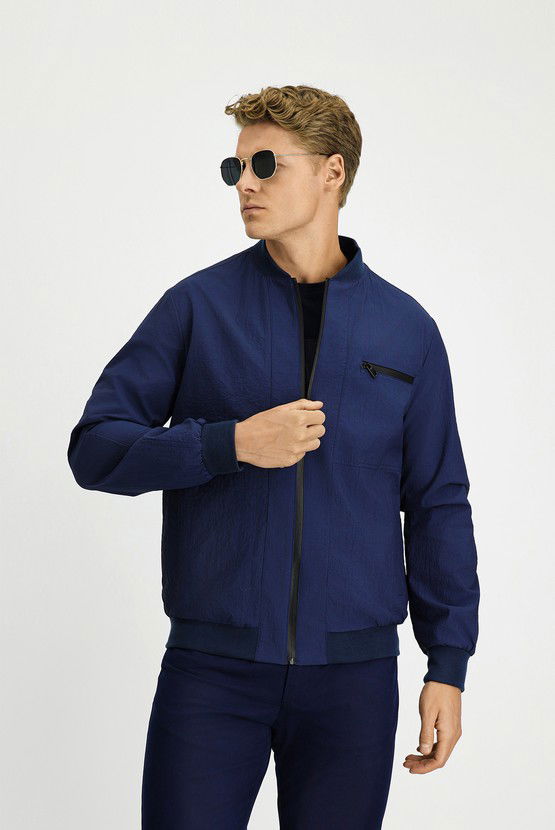 Erkek Giyim - Mevsimlik Spor Bomber Ceket Mont