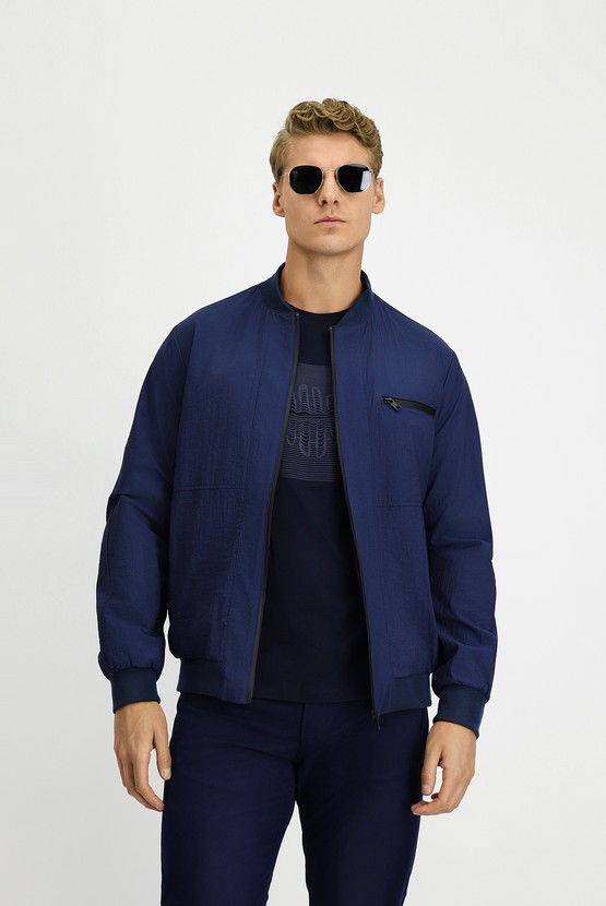 Erkek Giyim - Mevsimlik Spor Bomber Ceket Mont