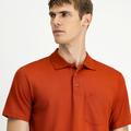  KİREMİT  Regular Fit Pamuklu Nakışlı Cepli Polo Yaka Tişört