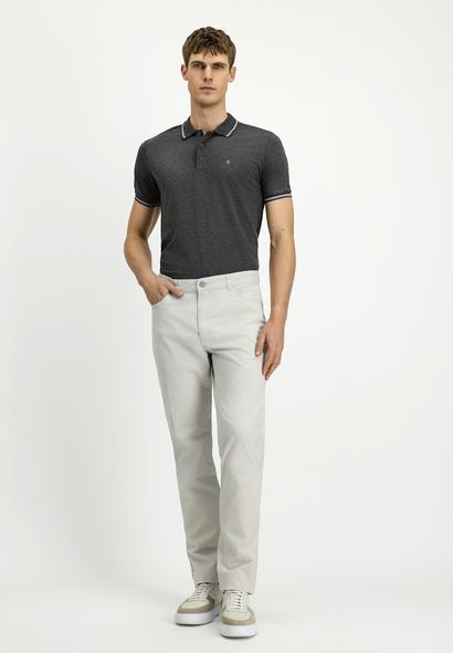 Erkek Giyim - TAŞ 60 Beden Relax Fit Rahat Kesim Likralı Kanvas / Chino Pantolon