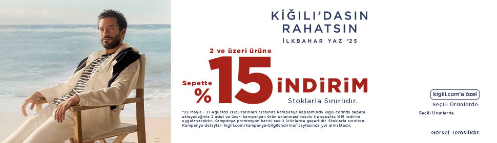 Yaz Sezonunda 2 Ürün ve Üzeri %15 İndirim